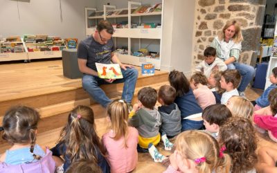 Classe de TPS-PS-MS : déplacement à la médiathèque