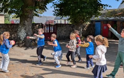 CE1-CE2 : séance de sport balle à 10
