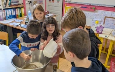 CE-CM : Ateliers cuisine pour la Fête des Lumières