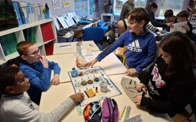 Classe de CM1-CM2 : animation avec la Feuille d&rsquo;Erable