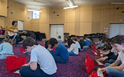 CE1-CE2 : Jour 4 au SIM l’école de musique de Tinténiac