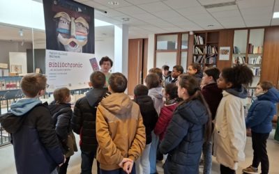 Classe CM : animation à la maison du livre