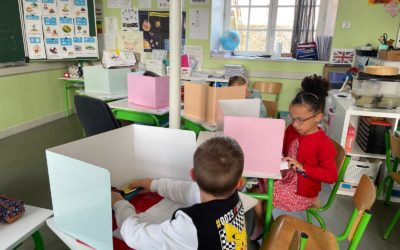 Classe de GS-CP : arrivée des séparateurs