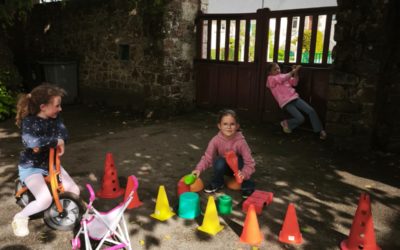 Garderie : petit concert improvisé